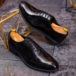 Pantofi de barbati, OneCut, Piele lacuita pe exterior  P1713