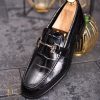 Mocasini / Loafers negri din piele naturala Reginald Hand Made - P1085