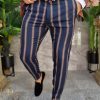 Pantaloni eleganti de barbati, croiala slim-fit - PN590
