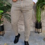 Men's smart trousers, slim-fit cut - PN611