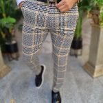 Pantaloni eleganti de barbati, croiala slim-fit - PN608