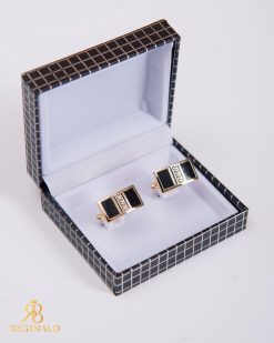 Alternative view of Butoni aurii cu negru - BT016