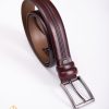 Curea din piele, catarama metalica- CP431