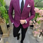 Conjunto de 4 prendas: chaqueta, pantalón, camisa y corbata - TN049