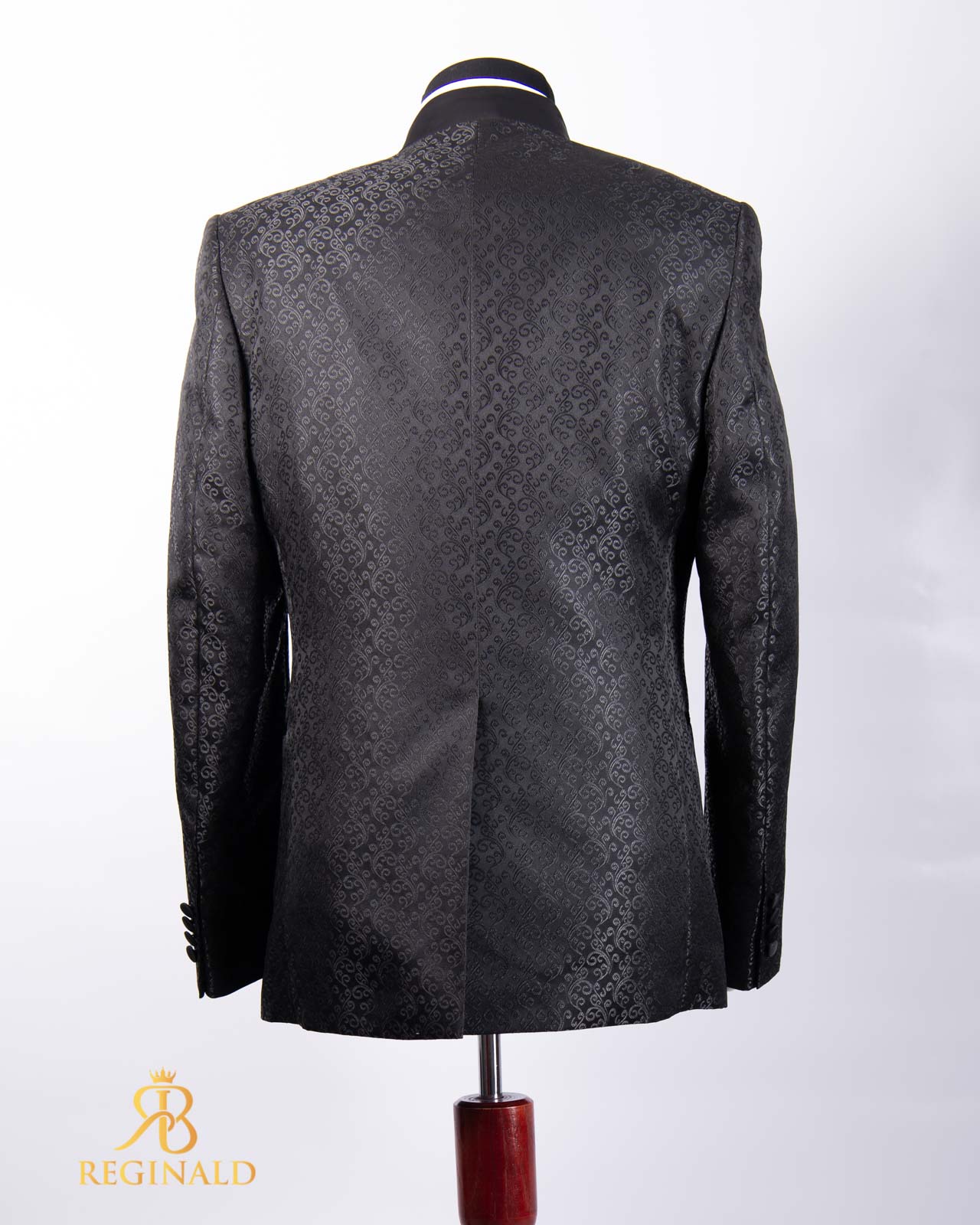 Costum negru de NAS/MIRE, Sacou, Pantalon, Papion - C4529