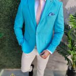 Conjunto de 4 prendas: chaqueta, pantalón, camisa y corbata - TN071