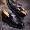 Mocasini de barbati casual, negri , talpa inalta ultra-usoara – AD605