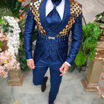 Elegant blue suit Ceremony Collection 2024 - C4939