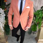 Conjunto de 6 prendas: chaqueta, pantalón, camisa, corbata, cinturón y pañuelo - TN077