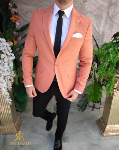 Tinuta 6 piese: Sacou-Pantalon-Camasa-Cravata-Curea-Batista- TN077