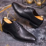 Pantofi de barbati, negru, din piele naturala-  P1827