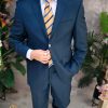 Costum de barbati verde englezesc, Regular-Fit: Sacou si Pantalon - C4846