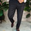 Pantaloni eleganti, Negru, Regular-Fit - PN829