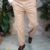 Pantaloni eleganti, Bej, Regular-Fit– PN819