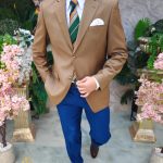 Men's blazer, Regular-Fit, Brown - SC901