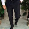 Pantaloni eleganti, Negru, Regular-Fit - PN834