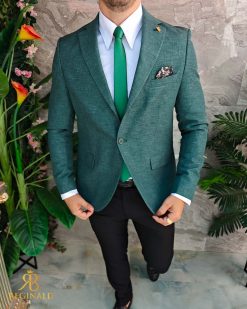 Alternative view of Tinuta 6 piese: Sacou-Pantalon-Camasa-Cravata-Curea-Batista- TN091