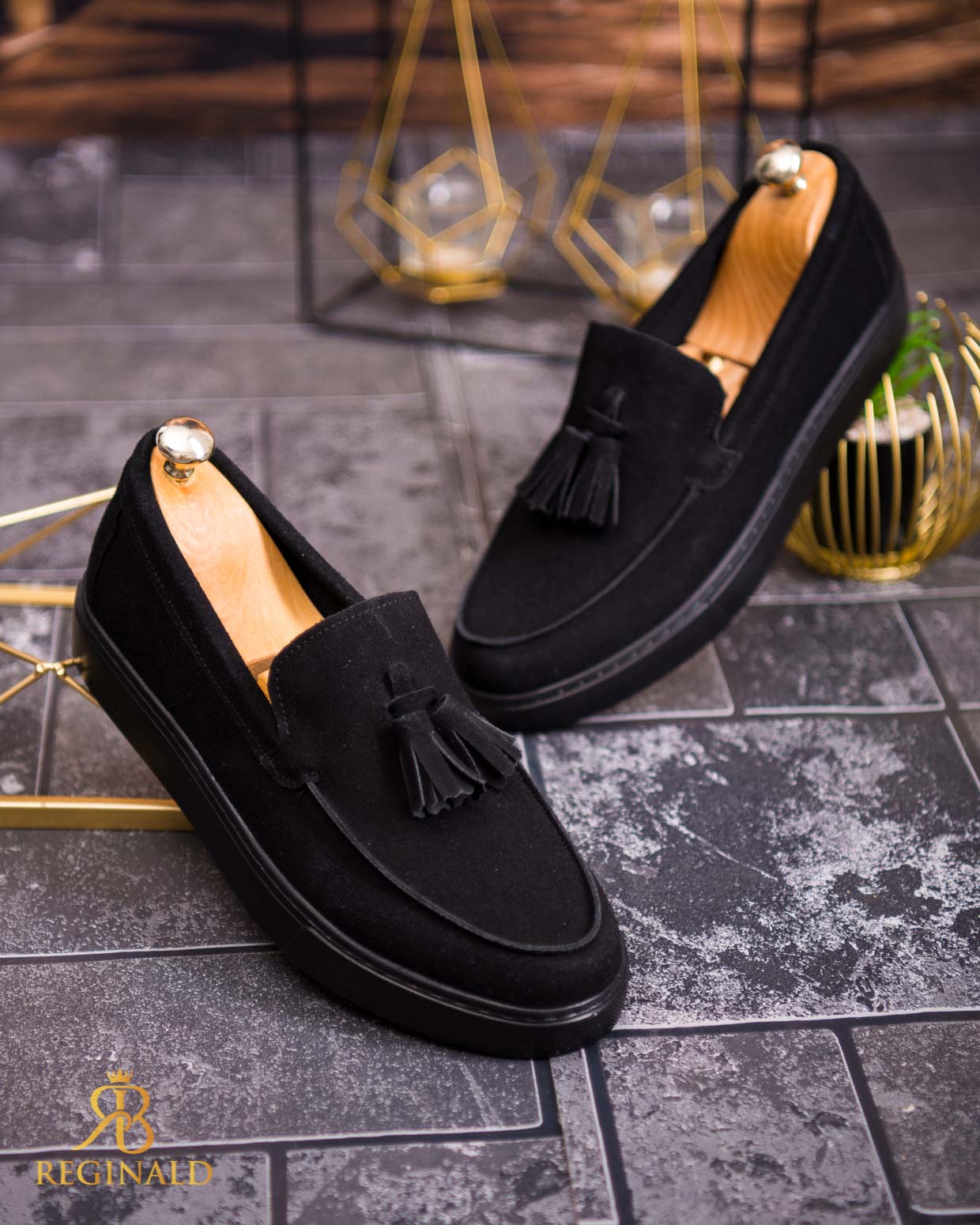 Mocassins Noirs Pour Homme En Cuir - Chaussures Habillées Confortables, Style Formel, Facile à Enfiler, Pour Bureau