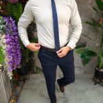Tinuta 4 piese:  Pantalon-Camasa-Cravata-Curea - TN118