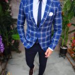 Conjunto de 6 prendas: chaqueta, pantalón, camisa, corbata, cinturón y pañuelo - TN133