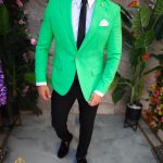 6-piece outfit: Jacket-Trousers-Shirt-Tie-Belt-Handkerchief-TN125
