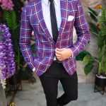 Conjunto de 6 prendas: chaqueta, pantalón, camisa, corbata, cinturón y pañuelo - TN130
