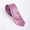 Cravata barbateasca slim , culoare: Roz- CV1046