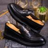 Mocasini de barbati casual, negri, talpa inalta ultra-usoara – AD729