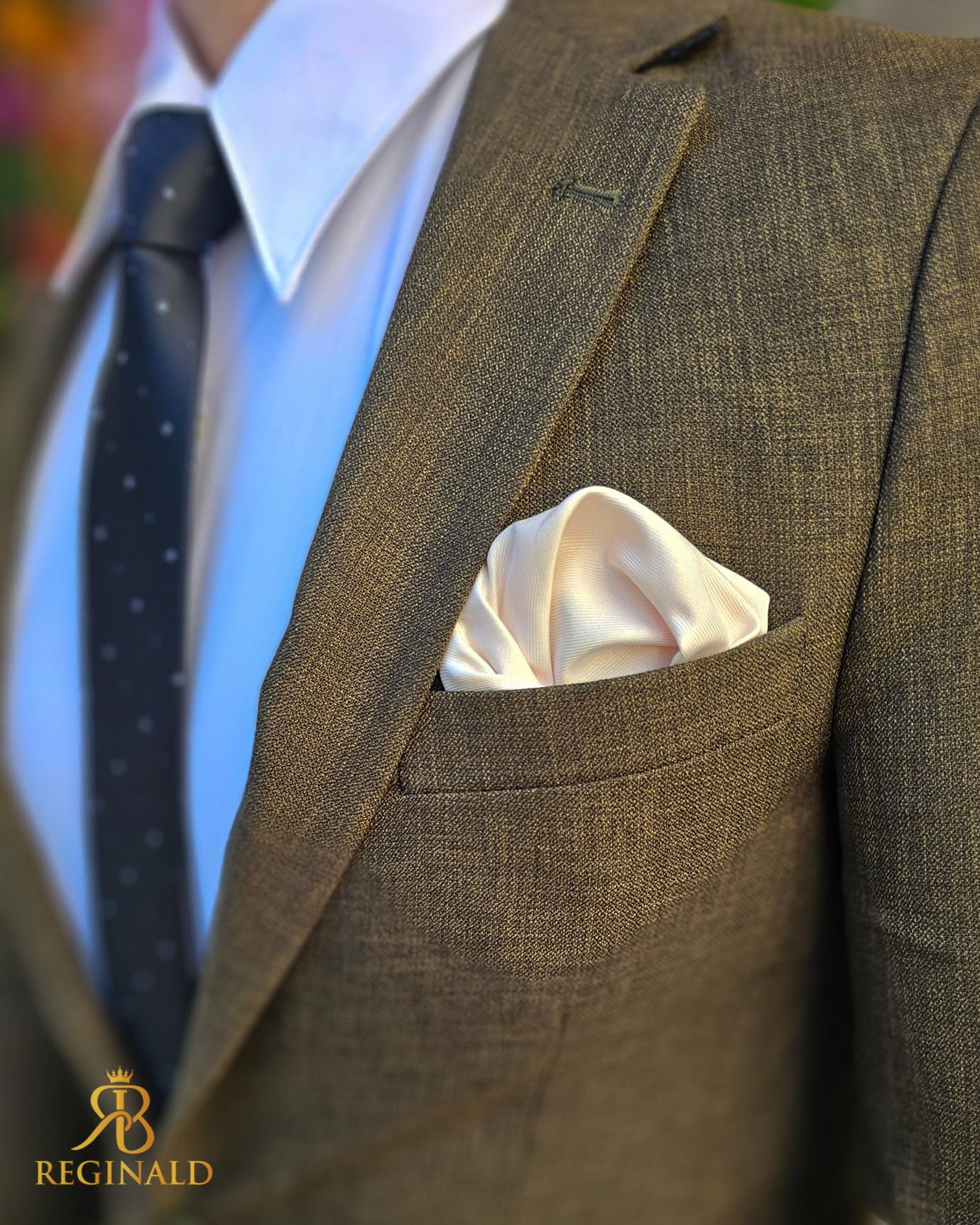 Sacou verde kaki de bărbați, Slim-Fit - SC982 - imagine 6