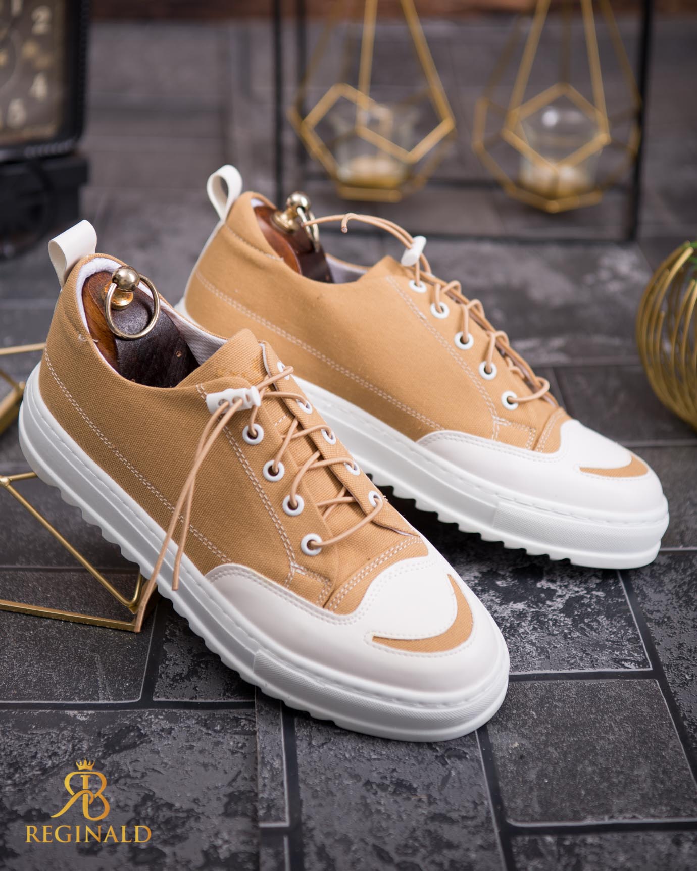 Teniși de bărbați cu talpa înaltă – AD732 - imagine 4