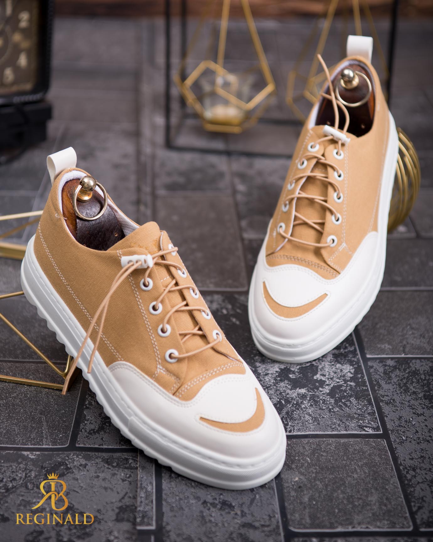 Teniși de bărbați cu talpa înaltă – AD732 - imagine 5