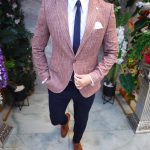 Conjunto de 6 prendas: chaqueta, pantalón, camisa, corbata, cinturón y pañuelo - TN163