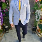 Tinuta 6 piese: Sacou-Pantalon-Camasa-Cravata-Curea-Batista- TN200