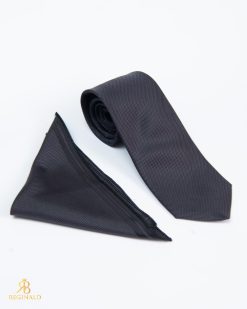 Set Cravata si batista, gri- CV1215