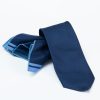 Set Cravata si batista, albastru inchis- CV1108