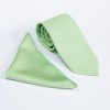 Set Cravata si batista verde mint- CV1172