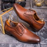 Pantofi de barbati, Maro, OneCut, Piele naturala - P1850