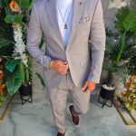 Costum de bărbați, Maro : Sacou si Pantalon - C5294