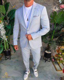 Alternative view of Costum de bărbați, Bleu: Sacou si Pantalon - C5299