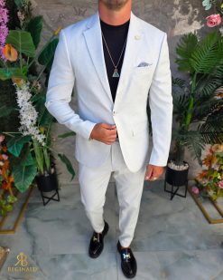 Alternative view of Costum de bărbați, Gri deschis: Sacou si Pantalon - C5302