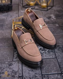 Alternative view of Mocasini de barbati casual, maro, talpa inalta ultra-usoara – AD865