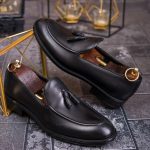 Pantofi de barbati, negru, din piele naturala-  P1877