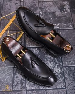 Alternative view of Pantofi de barbati, negru, din piele naturala-  P1877