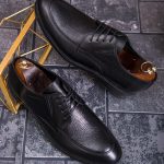 Pantofi de barbati, negru, din piele naturala-  P1878