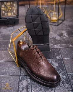 Alternative view of Pantofi de barbati, maro, din piele naturala- P1880