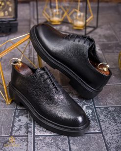 Pantofi de barbati, negru, din piele naturala- P1881