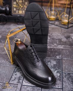 Alternative view of Pantofi de barbati, negru, din piele naturala- P1881