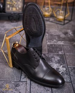 Alternative view of Pantofi de barbati, negru, din piele naturala-  P1866