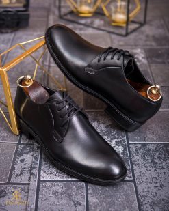 Pantofi de barbati, negru, din piele naturala-  P1871