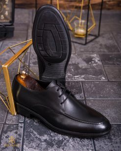Alternative view of Pantofi de barbati, negru, din piele naturala-  P1872